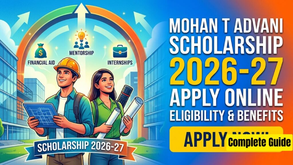 Mohan T Advani Scholarship