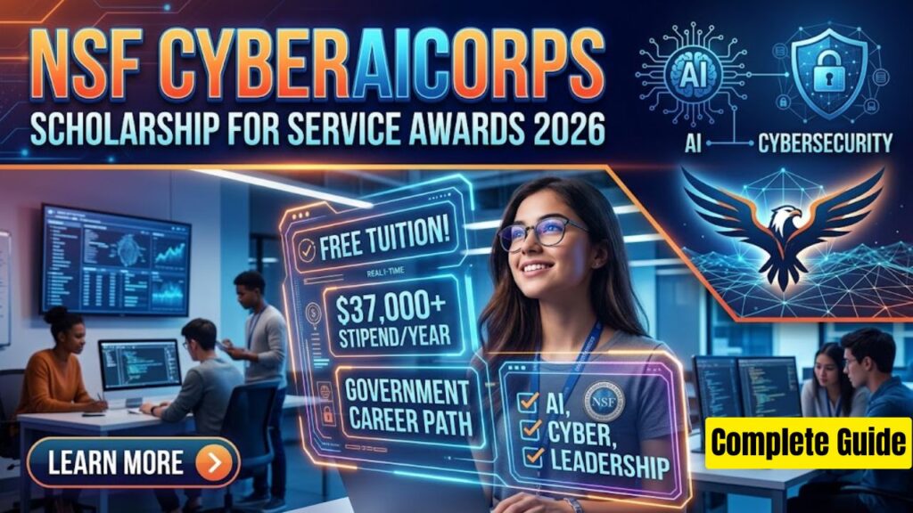 NSF CyberAICorps Scholarship