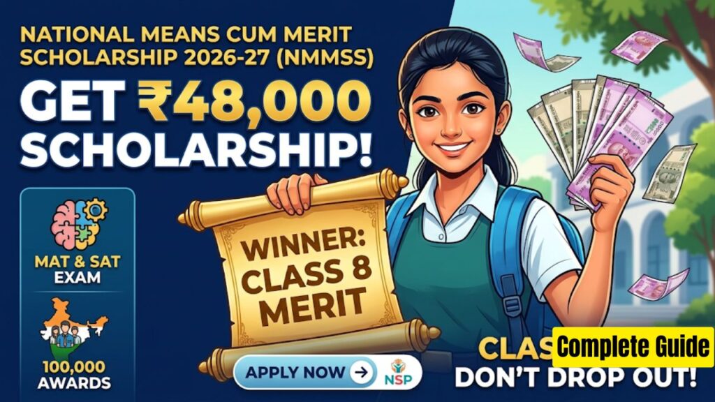 National Means Cum Merit Scholarship