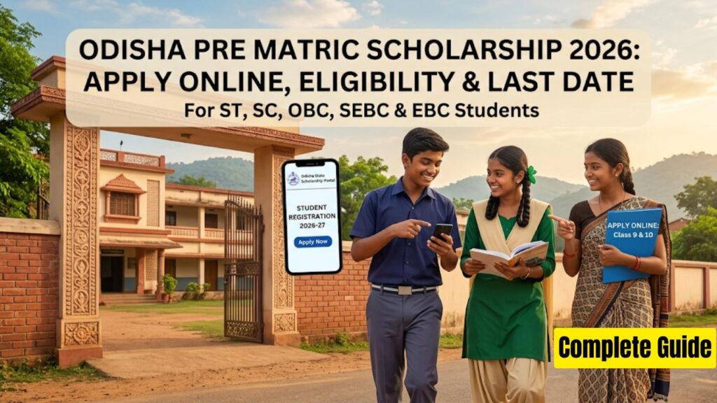 Odisha Pre Matric Scholarship