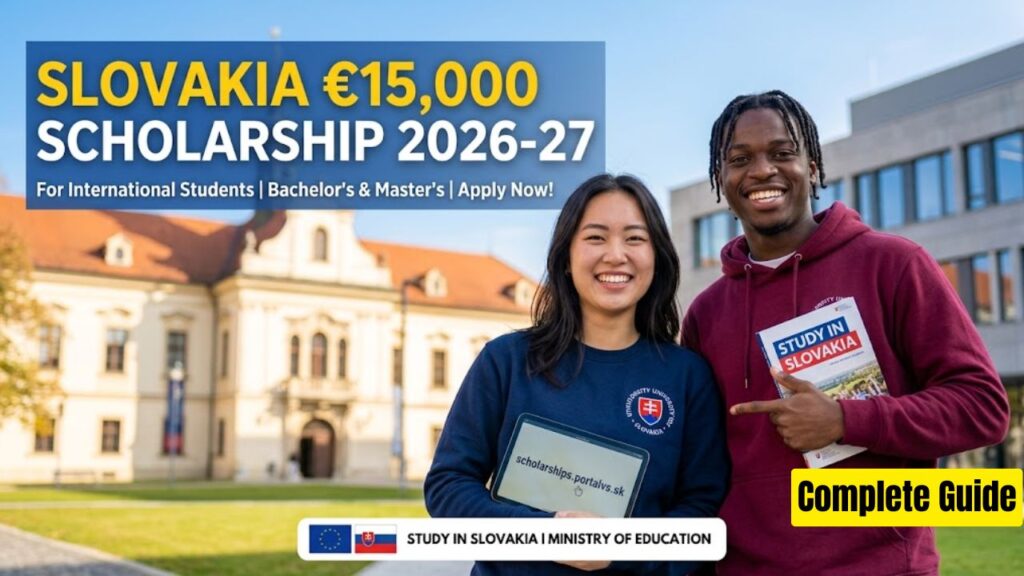 Slovakia €15000 Scholarship for International 