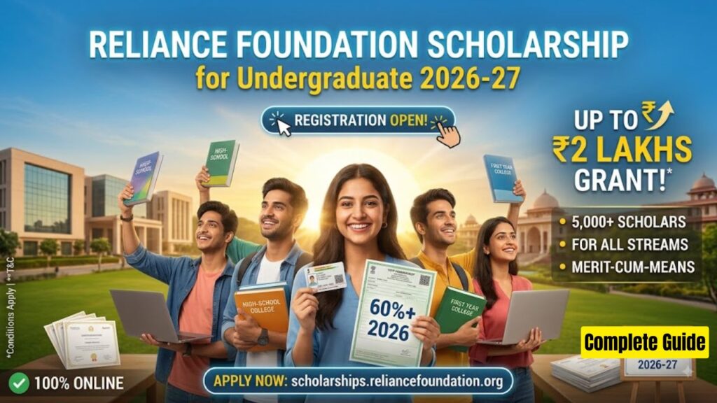 Reliance Scholarship for Undergraduate